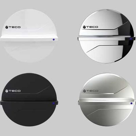 PLAQUE DE COMMANDE EXTERNE MURALE FILAIRE U03 TECO Chrome brillant