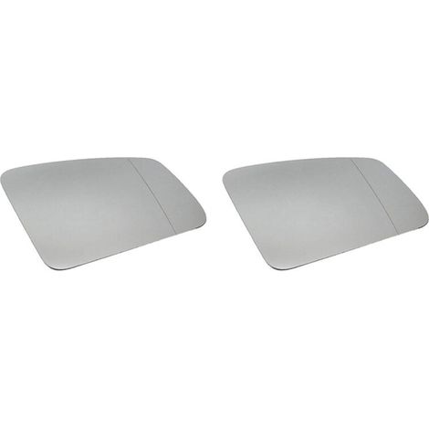 2X Cristales de espejo retrovisor lateral calefactables antivaho para puertas de coche - Clase S / C / E W212 W204 W211 (Derecha)