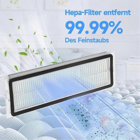 Ersatzteile für Dreame L10s / L10 Ultra / L10 Prime / Xiaomi X20+ Saugroboter: Haupt- und Seitenbürste