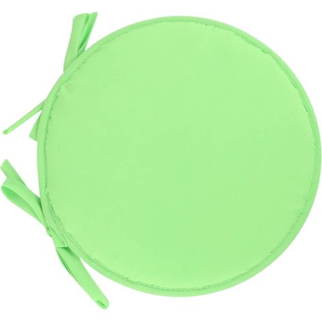 Coussin De Chaise Ronde - 30 Cm - Avec Cordons De Fixation - Pour Chaises De Salle À Manger Jardin Intérieur Extérieur - Lot De 4 (1/3)
