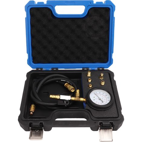Ortviai Testeur de Fuites pour Suspension Pneumatique – Manomètre Précis pour Amortisseurs Automobiles (Compatible Mercedes, Porsche Cayenne, Land Rover) (1/5)