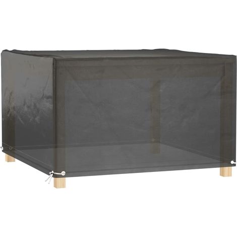 Maison Exclusive - Copertura Mobili da Giardino 8 Occhielli 132x132x80cm Quadrata (1/5)