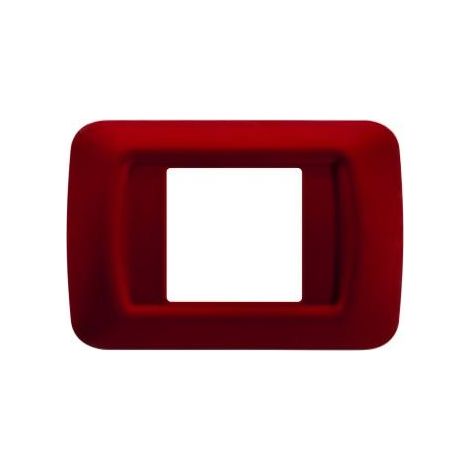 PLAQUE 2 POS.BORDEAUX CLASS.TOP SYSTEM GEWISS GW22532