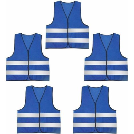 Gilet de sécurité. gilet de sécurité break. gilet réfléchissant. orange 4 pièces (1/4)