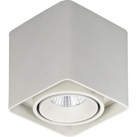 Italux Bonnie - LED técnico moderno montado en superficie blanco, blanco cálido 3000K 840lm