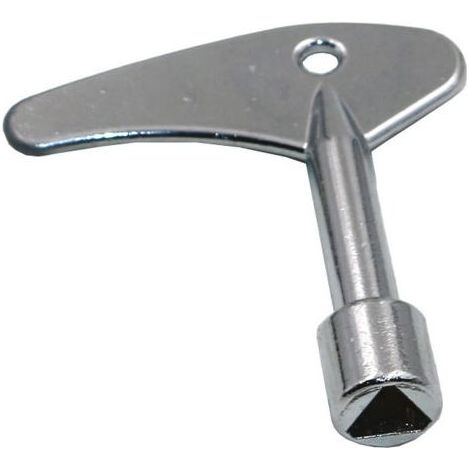 Lot de 2 clés triangulaires de 9 mm avec interrupteur à clé triangulaire pour ascenseur électrique à gaz d'urgence (1/3)