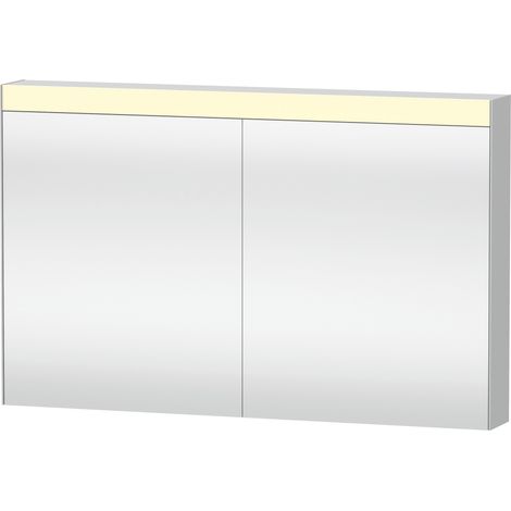 DU XBase Möbel-Set 1230x490mm, WT,WTU m . Schubk.2, Spiegelschr., Graphit Matt (1/5)