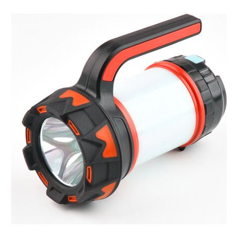 Lanterne LED Rechargeable, 1000 Lumens 4000mAh Lampe Camping 360°, Lampe Led Rechargeable Projecteur Portable, Ultra Puissante, Lampe de Camping 6 Modes, Câble USB Inclus, IPX4 Étanche (1/3)