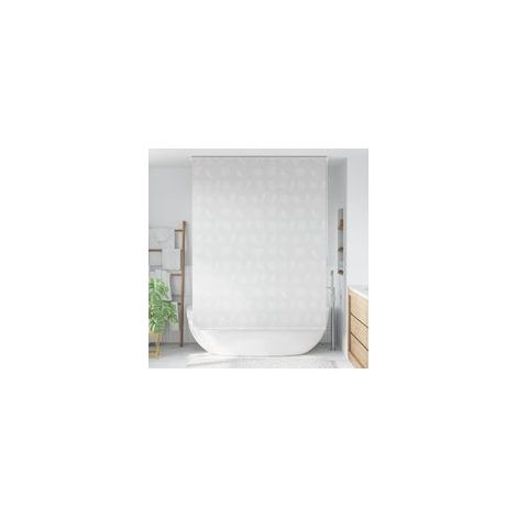 Crezuo Duschrollo mit Seesternmuster, 160 x 240 cm