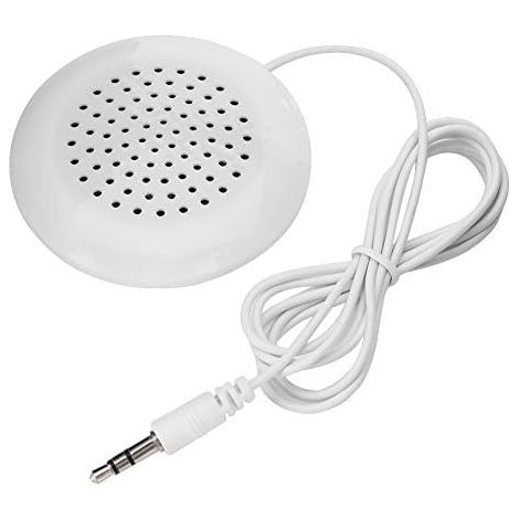 Enceinte Coussin Stéréo - 1 Unité - Tissu Doux - Haut-Parleur Intégré 3,5mm - Pour Sommeil et Lecture - Compatible Smartphone MP3 (1/5)