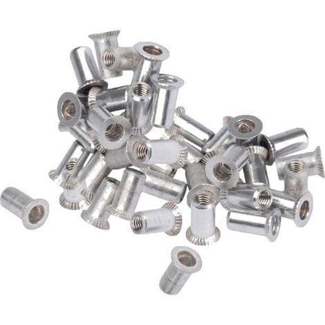 Inserti filettati da 10 mm testa a fresa