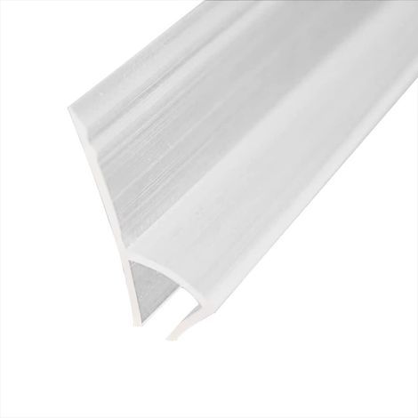 (8 mm/2 m)Joint d'étanchéité pour porte de douche, sans cadre en Silicone,transparent pour porte en verre incurvée et verticale et cabines de douche (1/4)