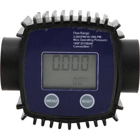 K25 Débitmètre numérique femelle 1 pouce, capteur de débit d'eau liquide 10‑100 L/min (1/5)