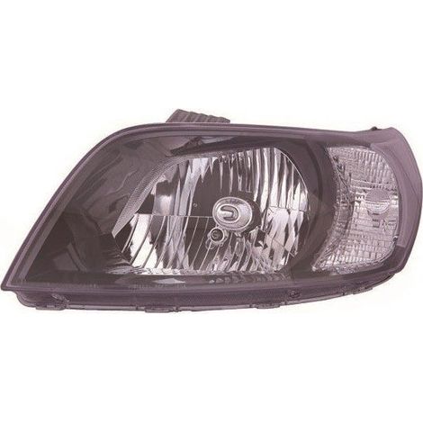 Phare avant gauche noir H4 Chevrolet Aveo 1 2008-2011