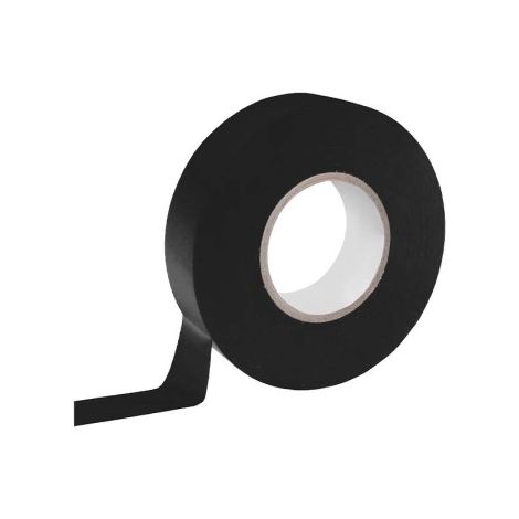 Cinta Aislante Negro - Soporte 5000 Voltios, 20 Metros, Alta Durabilidad - Pack 10 Uds (1/2)