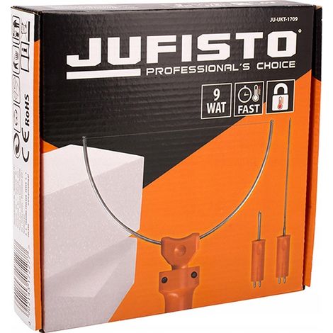 Coltello termico Jufisto per polistirolo, 3 punte, 9W (1/4)