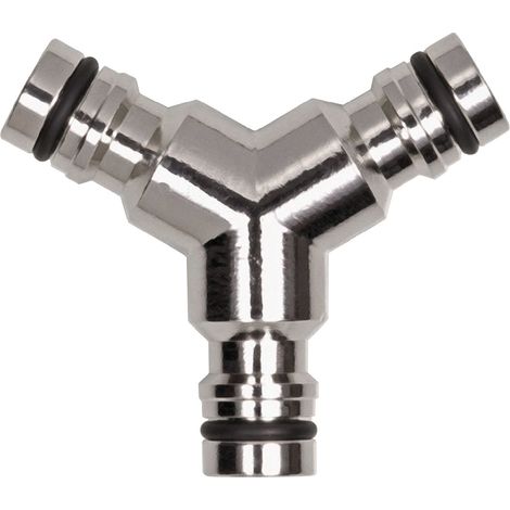 Fiche de bifurcation en Y GEKA plus-Stecksystem laiton nickelé  marchandise p. libre service SB (1/2)