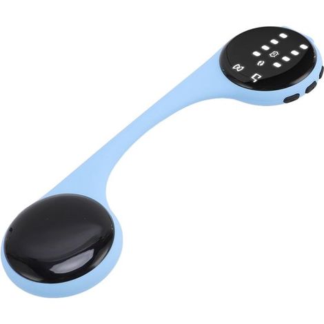 Schlafkissenlautsprecher Knochenleitung und weißes Rauschen Stereo-Bass-Schlafhilfe tragbarer Bluetooth-Unterkissenlautsprecher mit blau (1/5)