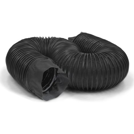 TROTEC SP-AV Schlauch, 460 mm, 7,6 m, antistatisch Luftransportschlauch zum Anschluss an Hochdruck-Radialventilatoren Spiralschlauch PVC-beschichtet
