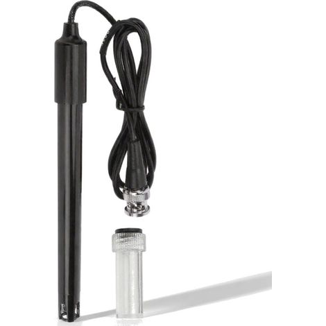 pH-Sonde für Schwimmbäder, pH-Elektrode 0-14 mit BNC-Anschluss, hohe Präzision, für Aquarien, Schwimmbäder, Labore, Hydrokultur (1/5)