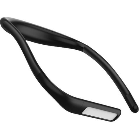 Liseuse Rechargeable Une Pièce pour Le Cou, Luminosité Réglable, 3 Couleurs, Bras Flexible, Pour Tricoter, Restauration, Noir - 25163cm (1/2)