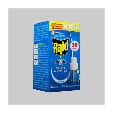 RAID RICARICA LIQUIDA ANTIZANZARE - JOHNSON