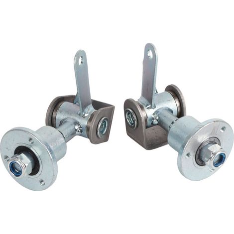 17 mm 3 goujons moyeu de roue avant roulement bride fusée d'articulation de direction pour pneus 5 pouces Go Kart ATV Quad Bike (1/4)