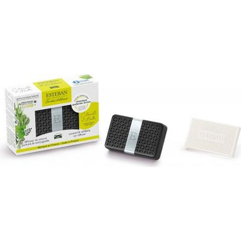 DIFFUSORE PER AUTO RICARICABILE PROFUMAZIONE CITRONELLA E MENTA