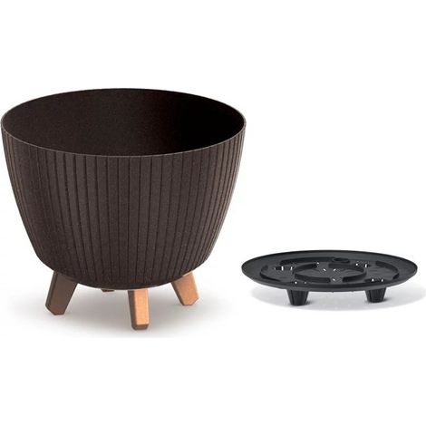 Lamia ECO Wood DLAL300W Coffee Flowerpot Prosperplast
