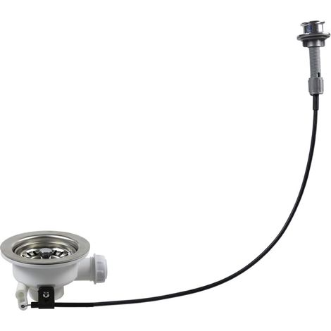 Filtro de desagüe para fregadero de cocina (114 mm) (1/4)