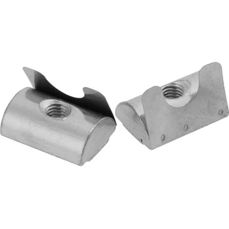 M8 Schleudermutterblock-Flexible-Mutter-Set 40 Aluminiumprofil-Zubehör (M8 20 Stück) (1/5)