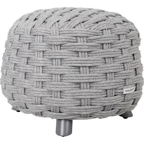 Pouf da giardino obbae grigio grafite - Hespéride (1/2)
