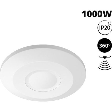 Sensor De Presencia Por Microondas - Superficie - 360º -