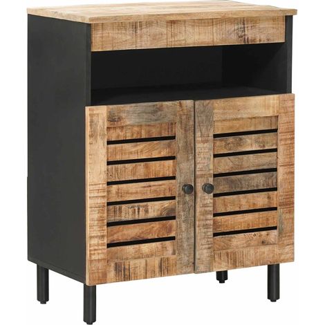 Storage Cabinets Natural 60 x 33 x 75 cm Solid Mango Wood vidaXL (1/5)