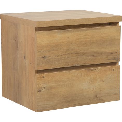 Meuble sous lavabo Angela 60cm - Badplaats - chene – Armoire de