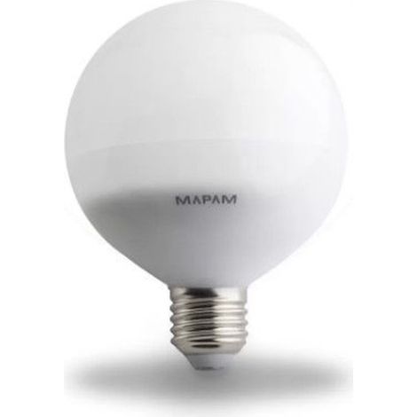 TRADE SHOP - Lampadina Led E27 Globo G120 20w Attacco Grande Sfera Palla Luce Naturale 4500k 00470 -
