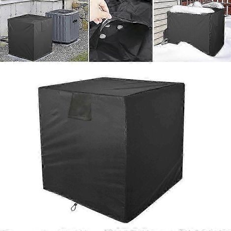 Housse de protection pour unité extérieure de climatiseur avec orifice de ventilation, housse universelle pour climatiseur 323236 pouces (1/5)
