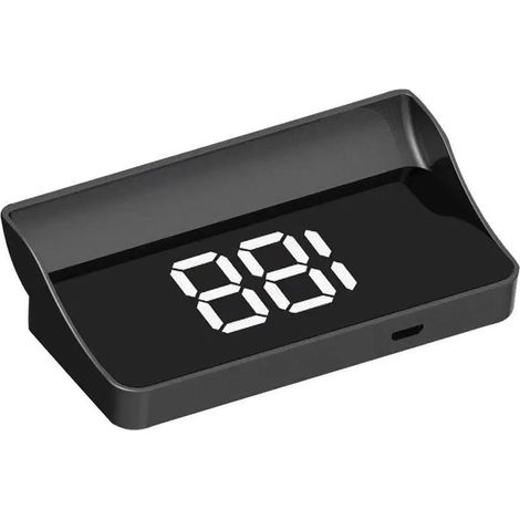 Projecteur De Pare-brise Numérique GPS, Affichage Tête Haute HD, Compteur De Vitesse, KMH, For Toutes Les Voitures, Accessoires Électroniques Automobiles Instrument Multifonctionnel(White) (1/5)