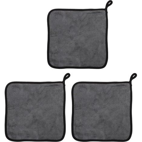 Lot de 3 Chiffons de Nettoyage pour Instruments de Musique en Microfibre Gaufrée, Réutilisables Perte de Poils, pour Guitare, Ukulélé et Entretien Polyvalent (1/5)