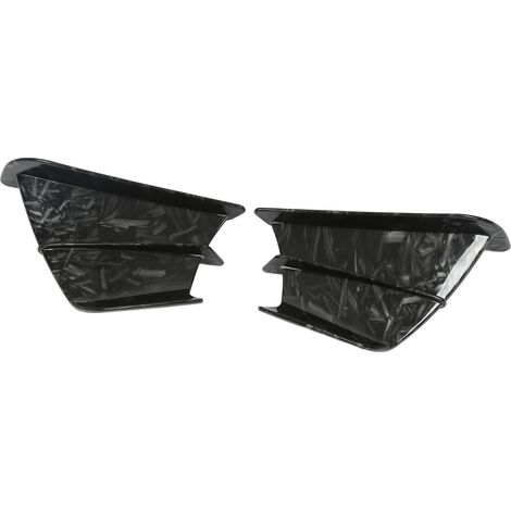Spoiler latéral moto, aileron avant aérodynamique en grain marbre pour NINJA400 NINJA250 Z900 Z1000 (1/5)