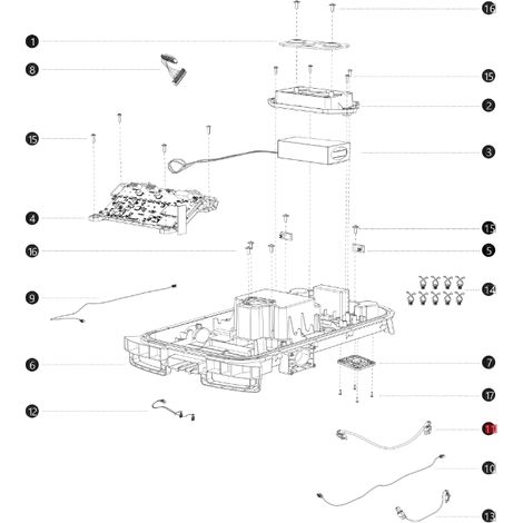 Cavo IOT i108E ORIGINALE BLUEBIRD robot tagliaerba NAVIMOW AB12.02.00.0143