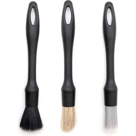 Sollbry Brosse Lavage Pneus Voiture, Brosse Nettoyage Jantes Voiture avec des Poils Souples pour Nettoyer de Pneus de Roue Extérieure (1/5)