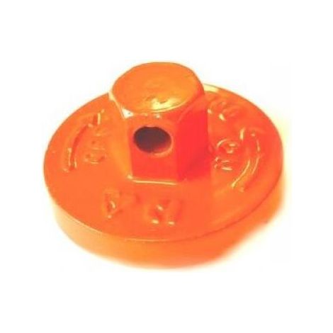 Outil de démontage d'embrayage pour toutes les marques de tronçonneuses (orange) Outil de démontage d'embrayage (convient aux tronçonneuses 45/52/58) (1/3)