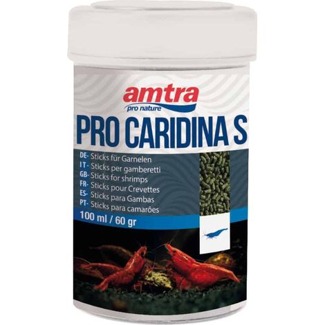 Set 6 pezzi Amtra Pro Caridina Stick 100 ml Mangime in bastoncini affondanti per gamberetti d'acqua dolce e marina (1/2)