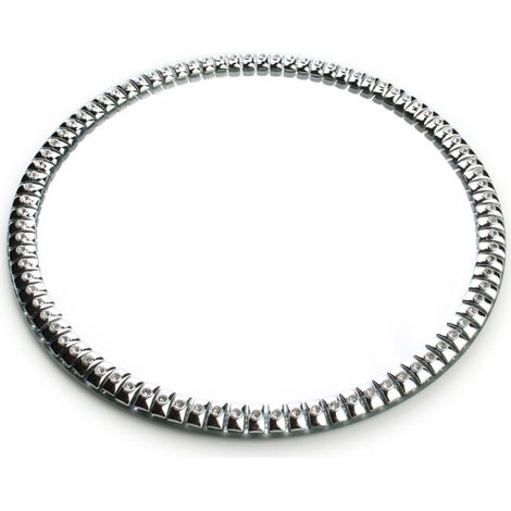 supporto rotondo 8 pezzi SPECCHIO 25x1cm  HTRJ0725