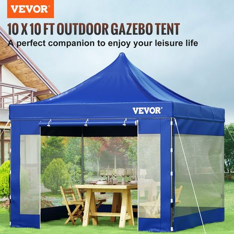 Tonnelle Imperméable 3x3 m Tente Pop-up Jardin avec Parois Latérales Pavillon Terrasse Extérieure Abri Pliable Soleil Pluie Neige R… (1/5)