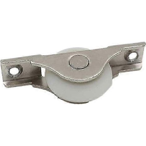 Roulettes 10 jeux de poulies simples pour porte coulissante, placard, fenêtre, penderie, 2,5 cm