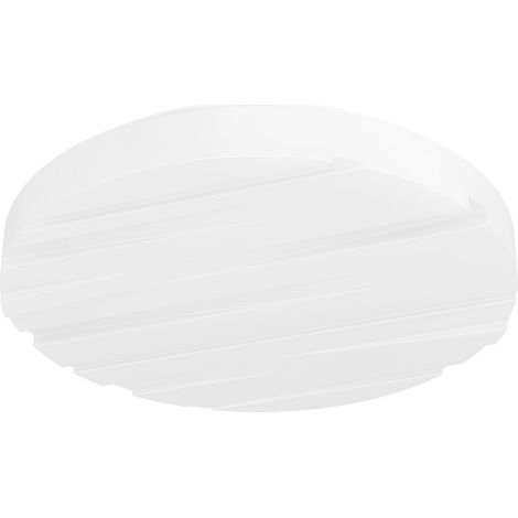 Luminaire plafonnier, panneau LED rond avec décor, lampe de (1/5)