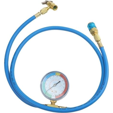 R134A Kit de tuyau charge avec ouvre-boîte auto-scellant, 1,5 m (1/5)