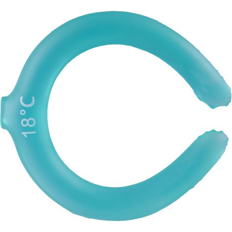 Tour de cou rafraîchissant et réutilisable pour l'été, bleu (1/5)